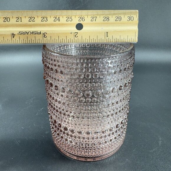 D&V By Fortessa Jupiter Double Old Fashion Glass 10oz Tumbler Set 2 Tumblers VTG - Picture 5 of 13